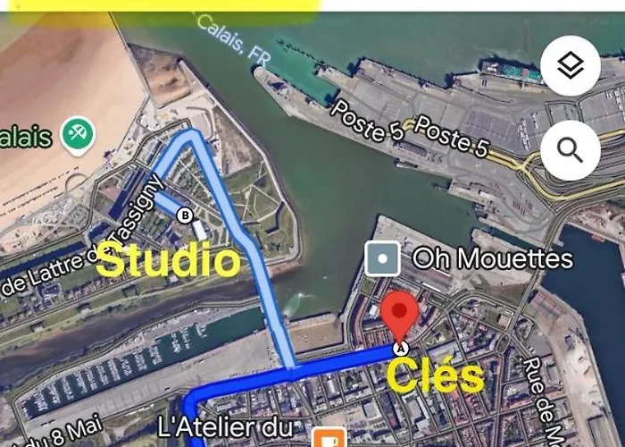 Appartamento Horizon Bleu, Vue Calais